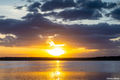 Ndutu Lake Sunset print