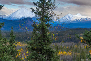 Alaska Snow Covered Mountains