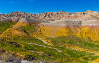 Badlands Yellow Mounds