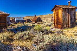 Bodie Ghost Town Outhouse