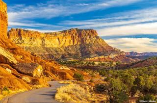 Capitol Reef Winding Road