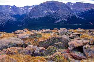 Colorful Rocks at Summit