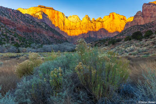 First Light at Zion