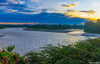 Napo River Sunset