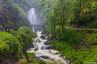 Peguche Waterfall Ecuador