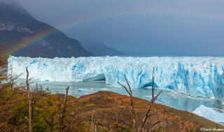 Rainbow Over Perito Moreno