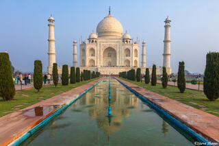 Taj Mahal after Sunrise