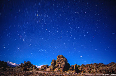 Alabama Hills Star Scene