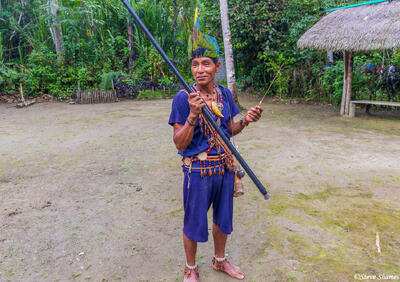 Amazon Blow Dart Man