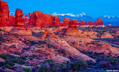 Arches Sunset
