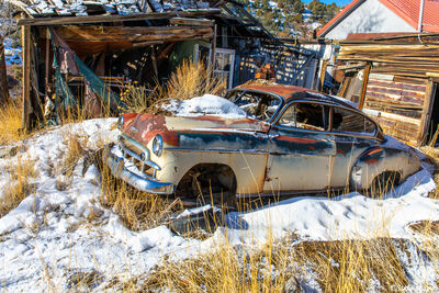Austin Nevada Junked Car