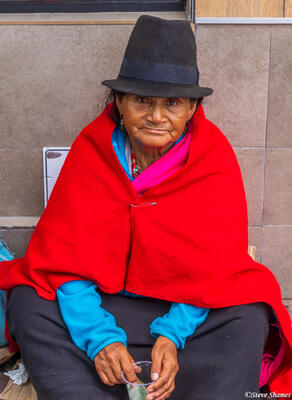 Banos Ecuador Lady