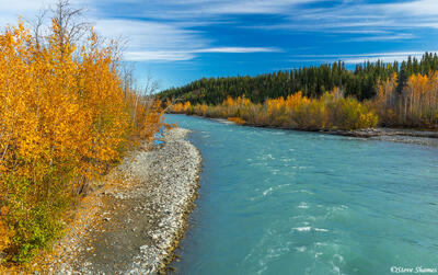 Klutina River Bridge Alaska