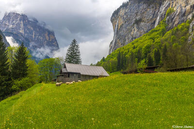 Lauterbrunnen Valley Scene