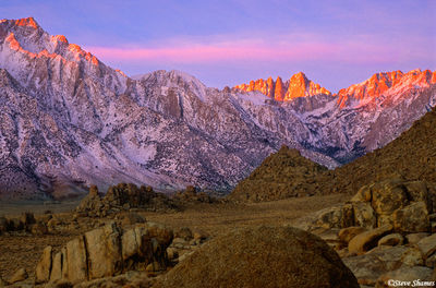 Mount Whitney First Light