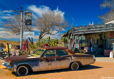 Old Chevy at Hackberry Store