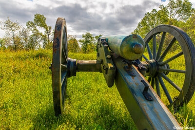 Old Civil War Cannon