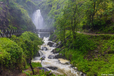 Peguche Waterfall Ecuador