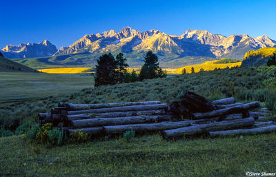 Sawtooth Mountains From Stanley