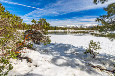 Snowy Sierra Mountains