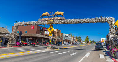 Worlds Largest Antler Arch