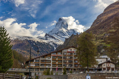 Zermatt in the Alps