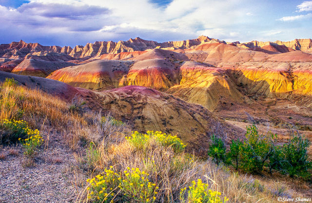 Badlands, South Dakota print