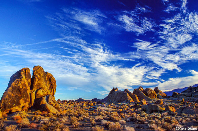 Alabama Hills Morning print