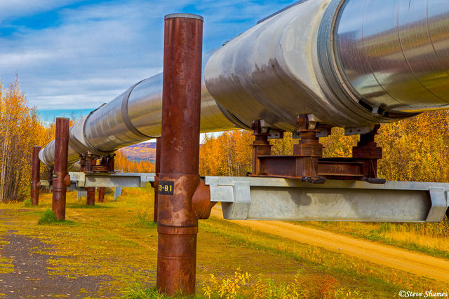 Alaska Pipeline print