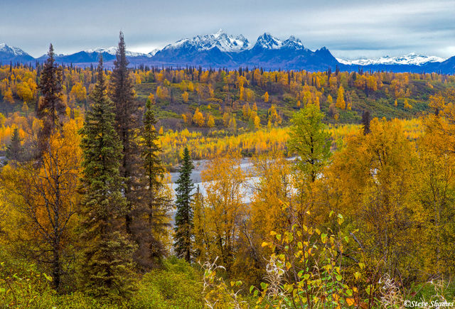Alaska Range print