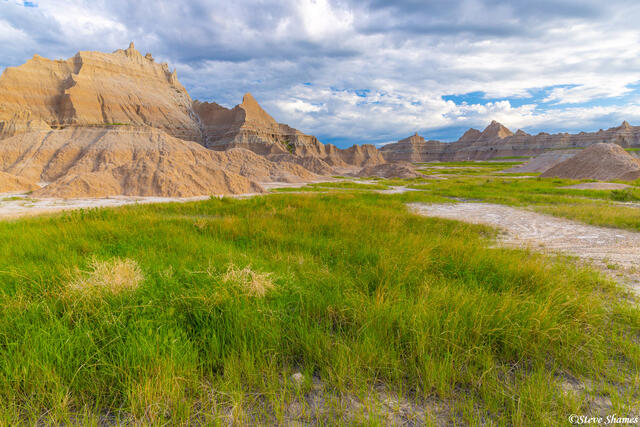 Badlands Walking Trail print