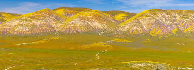Carrizo Colorful Hills print