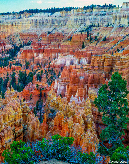 Colorful Bryce Canyon print