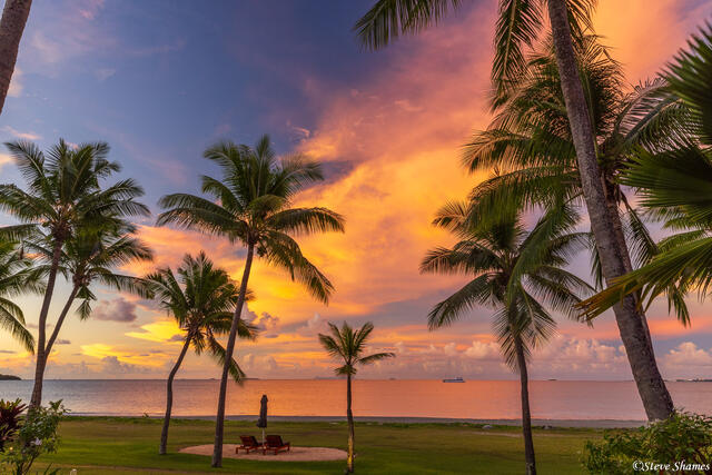 Fiji Sunset print
