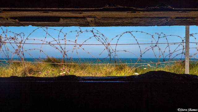 German Bunker at Normandy print