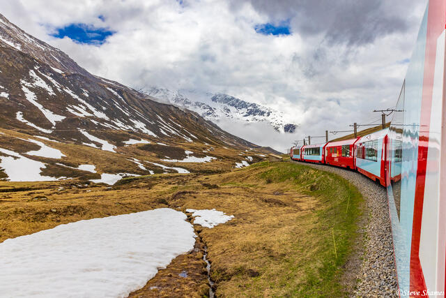 Glacier Express Train print