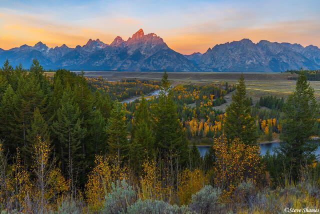 Grand Teton Sunrise print