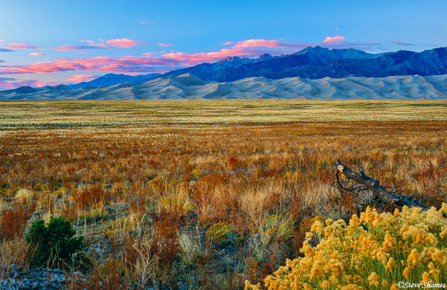 Great Sand Dunes Sunset print
