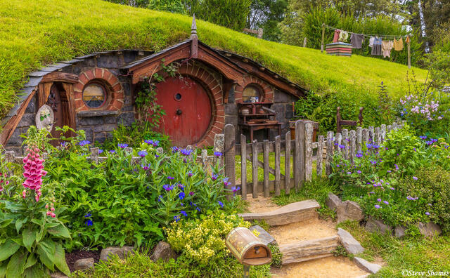 Hobbiton New Zealand print