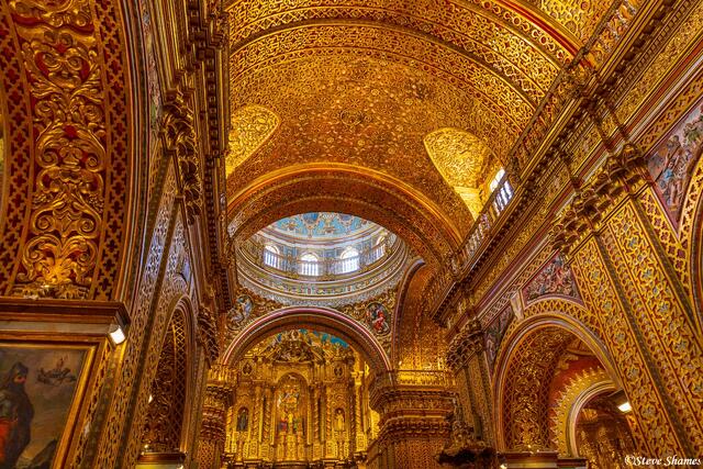 Iglesia de la Compania de Jesus print