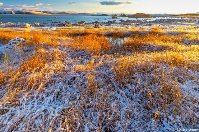 Mono Lake First Light print