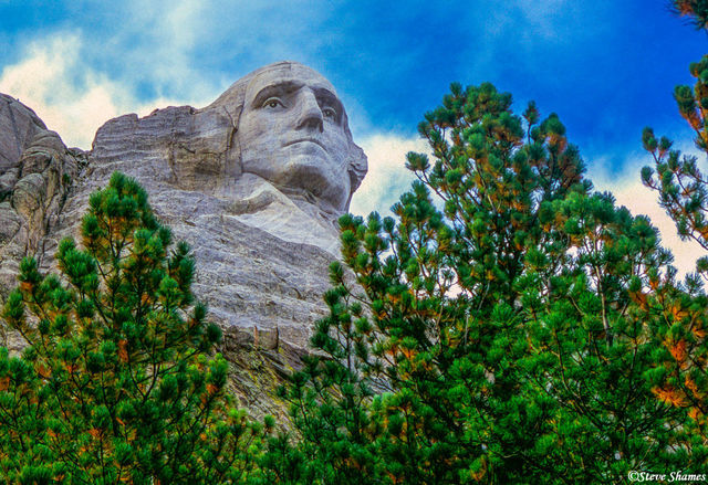 Mount Rushmore - George Washington print