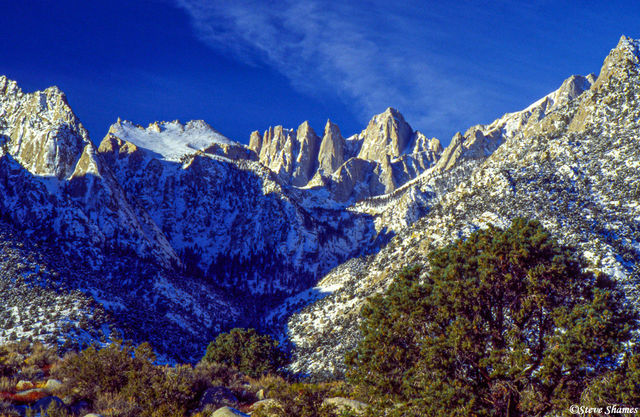 Mt. Whitney Close Up print
