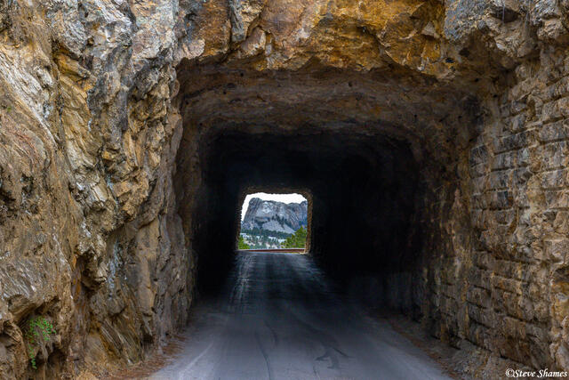 Mt. Rushmore Tunnel View print