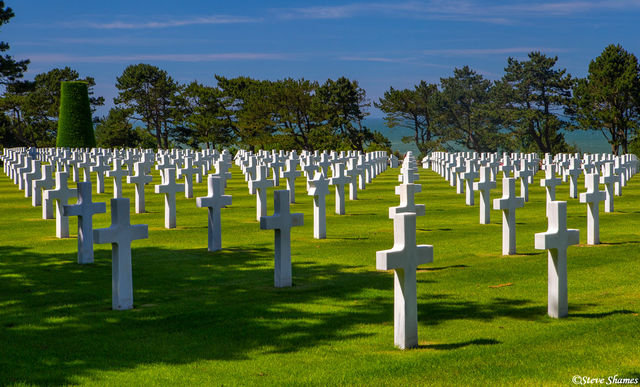 Normandy American Cemetery print