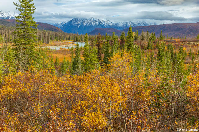 Parks Highway Mountains print