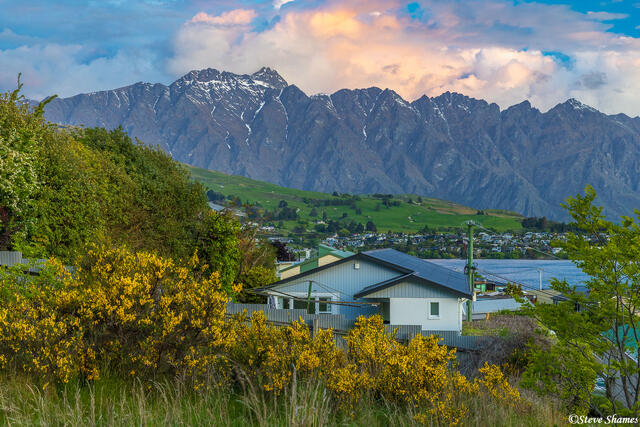 Queenstown at Sunset print