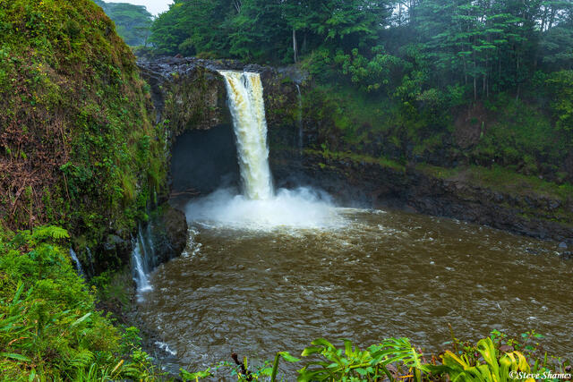 Rainbow Falls Hawaii print
