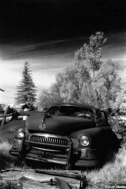 Rio Linda Junked Car print