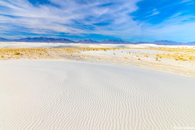 Rippled Sand Dunes print